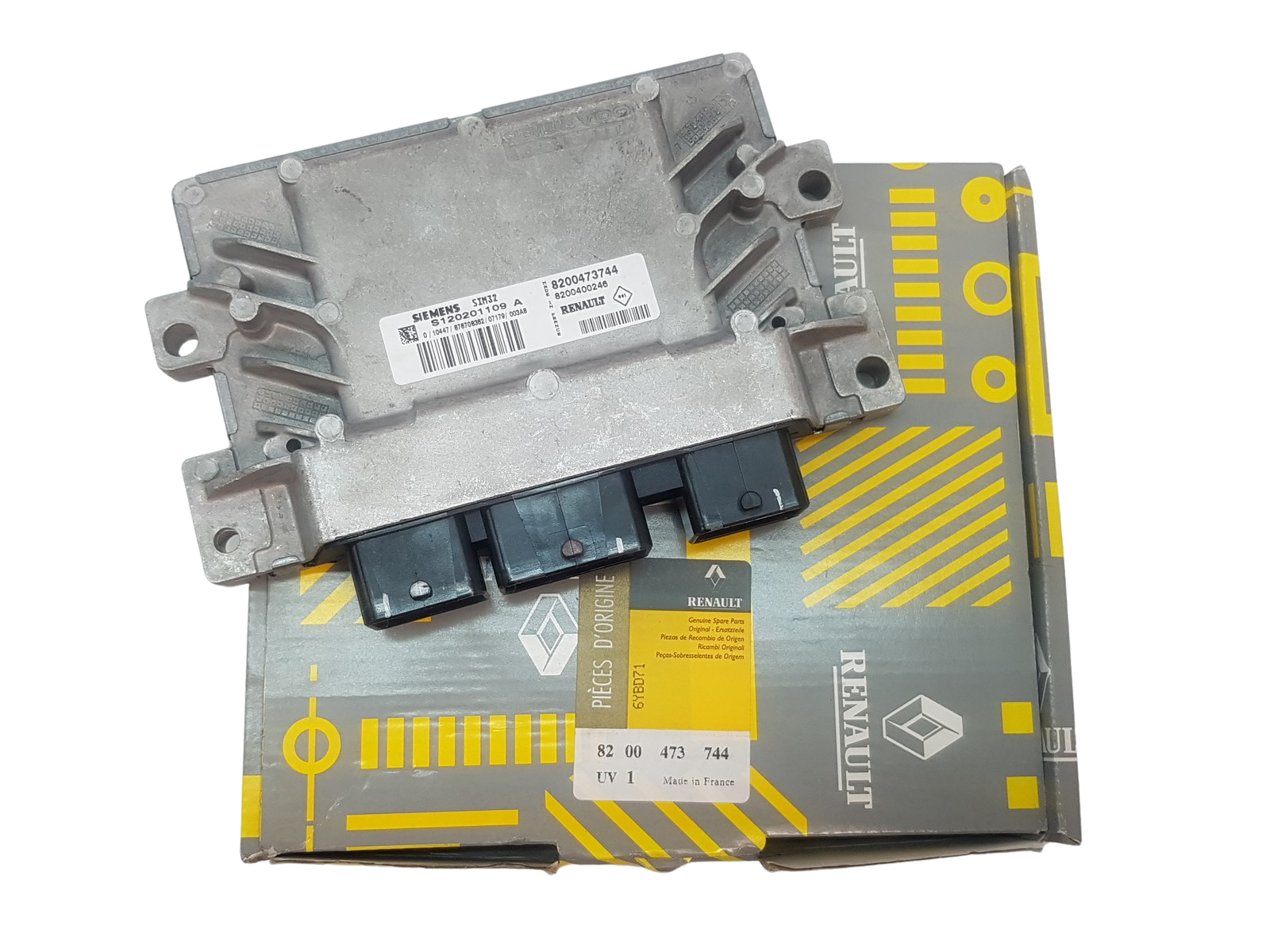 Engine Controller New Original Renault Clio 2 Kangoo Twingo 8200473744 1.2 main product photo