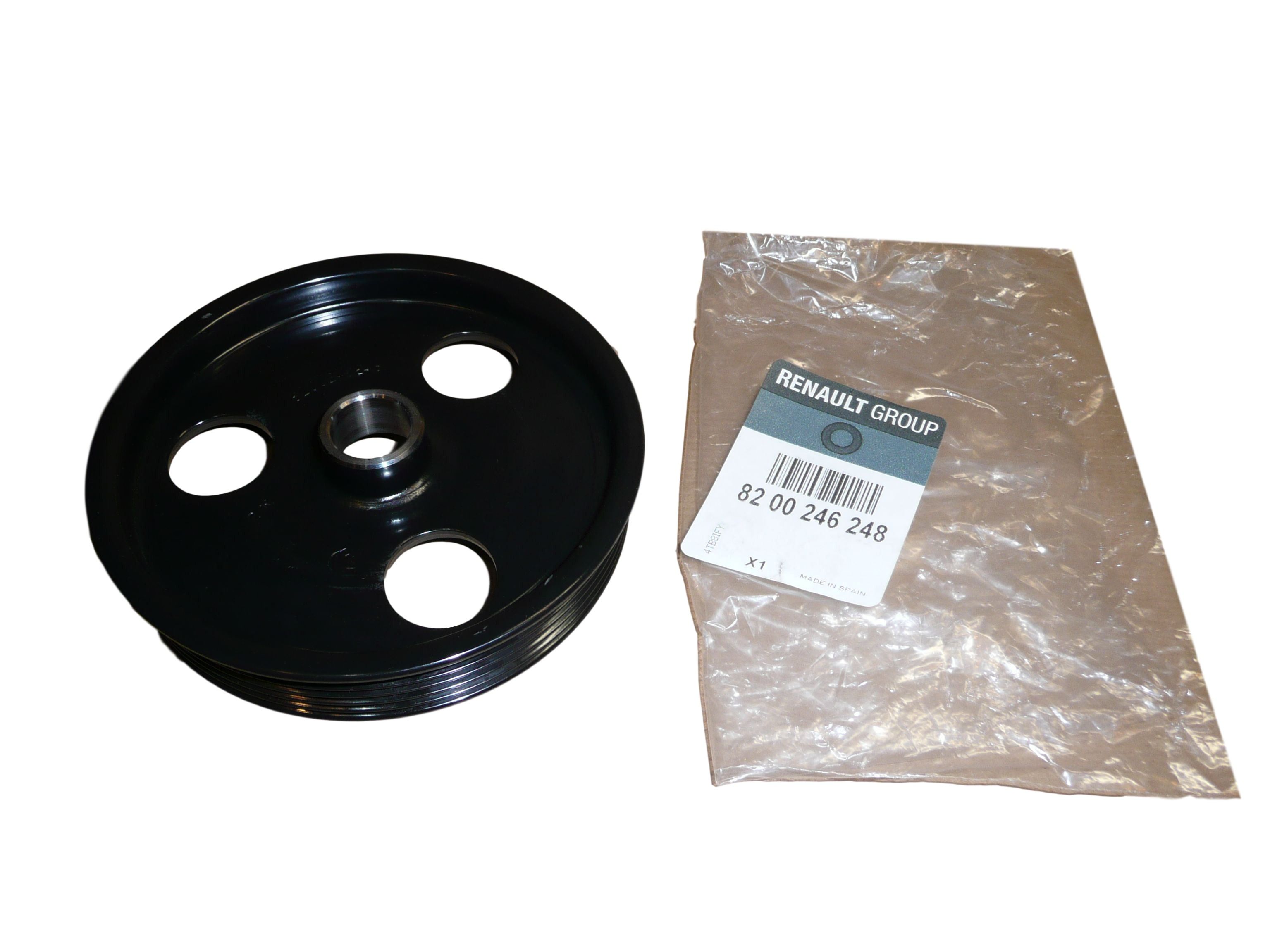 Power Steering Pump Pulley Original Renault Kangoo 1.9 dCi 1194400QAD main product photo