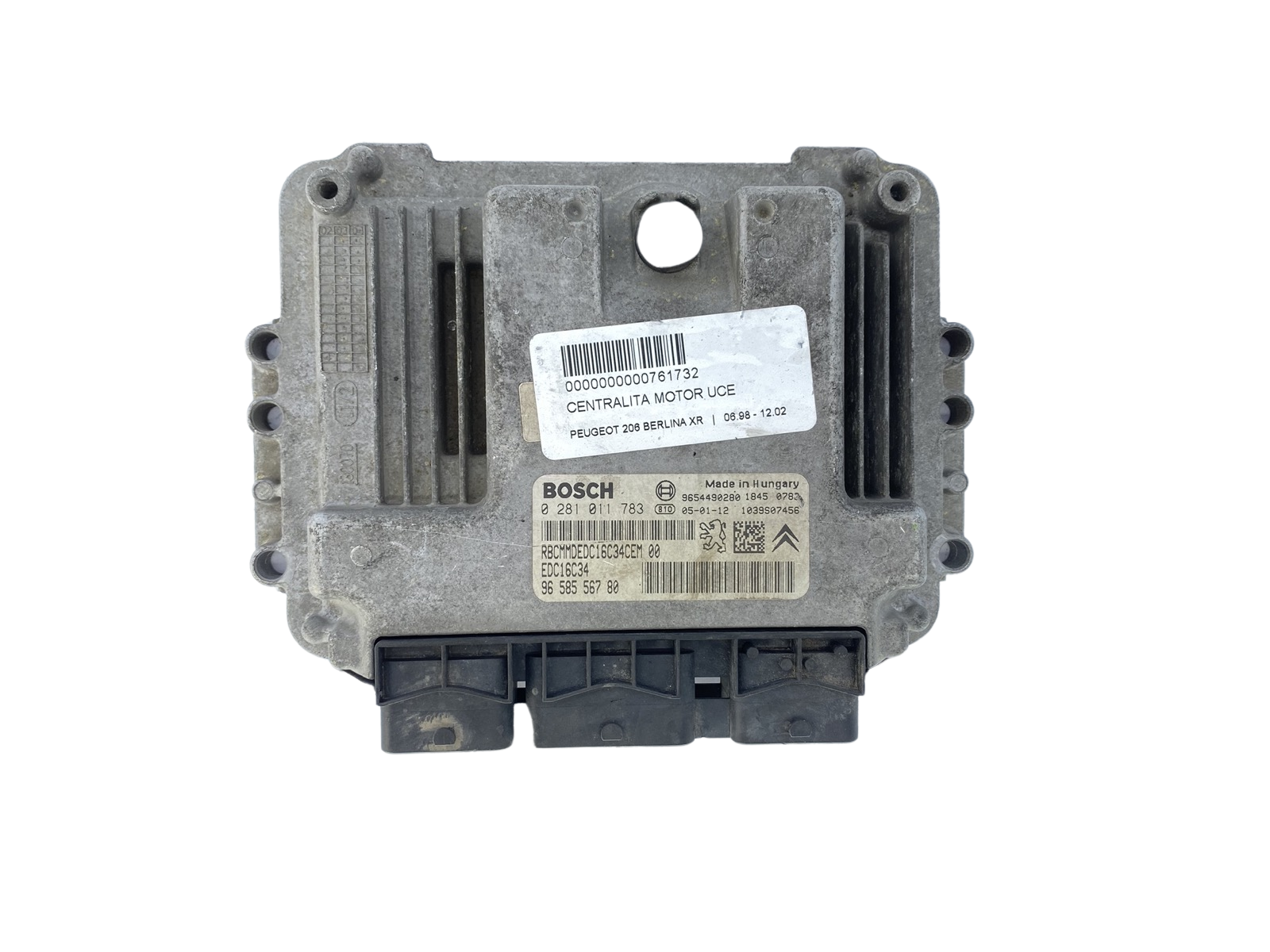 Controller PSA 0281011783 9658556780 9654490280 Bosch 60406 main product photo
