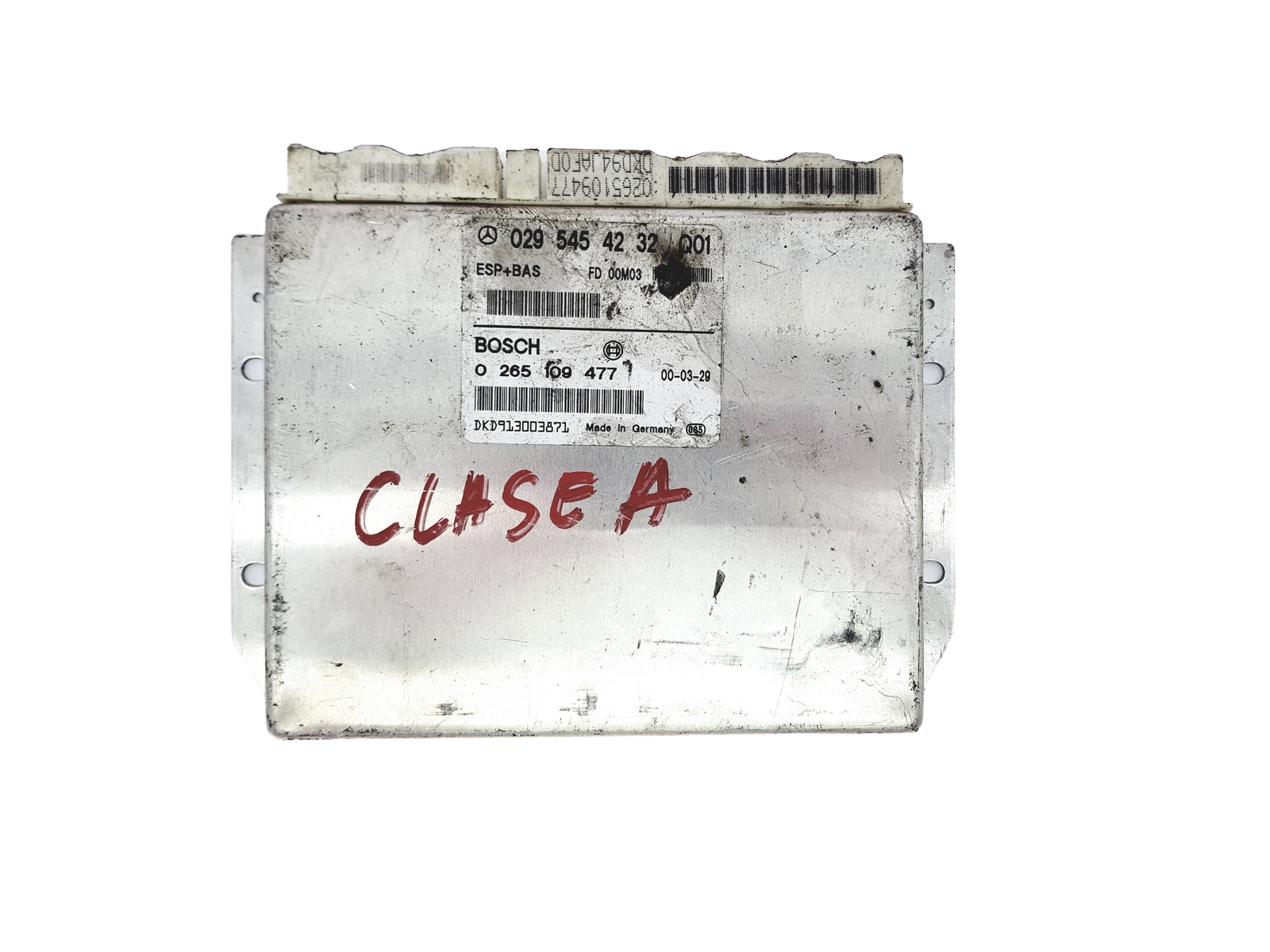 Controller Mercedes 0295454232Q02 0265109477 Bosch 25392 main product photo