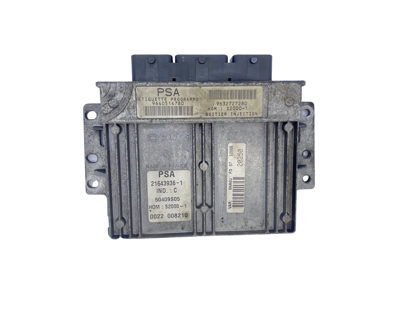 Controller 9640514780 9632727280 21643936-1 PSA Sagem 59641 main product photo