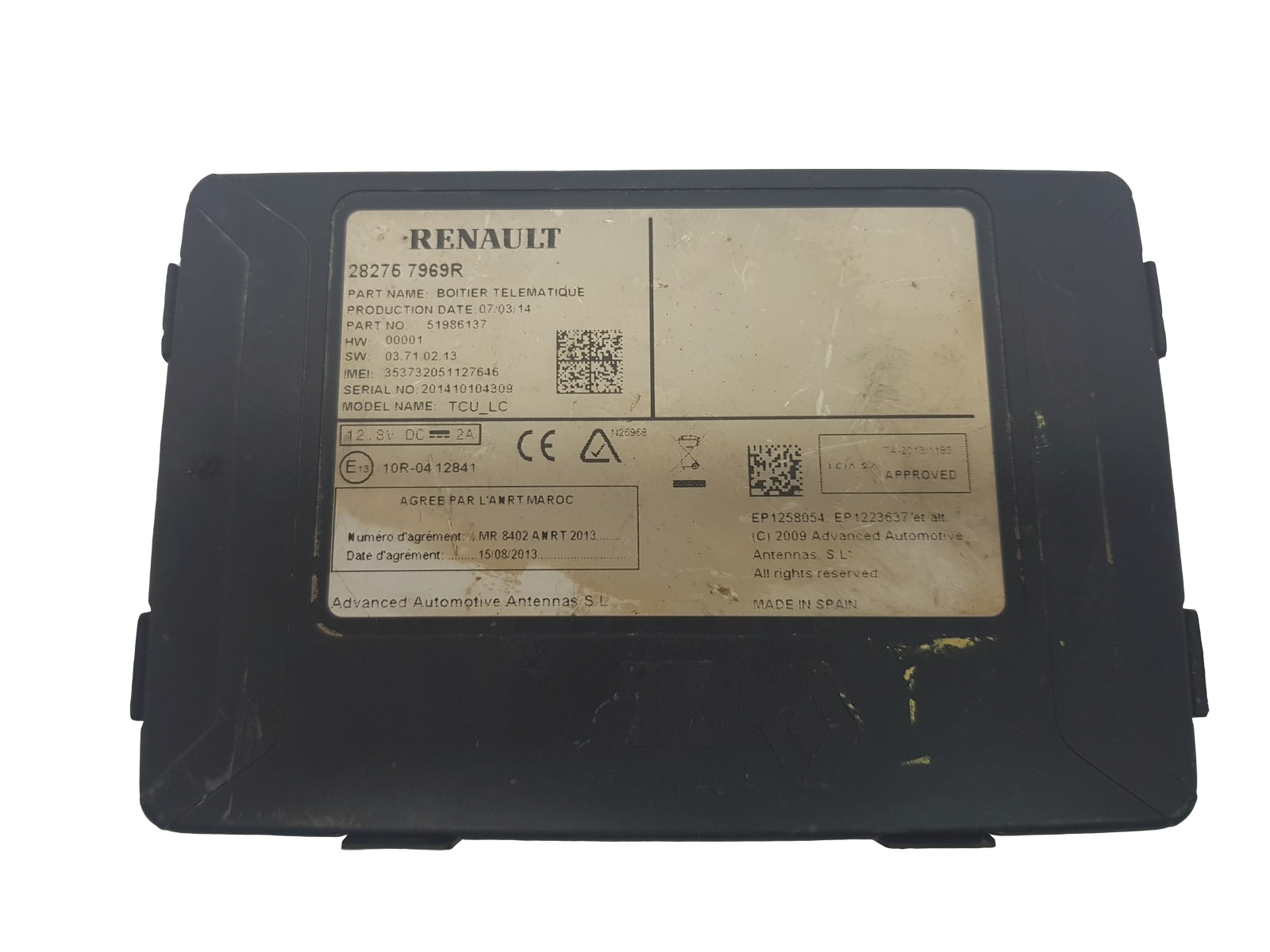Controller Renault 282767969R main product photo