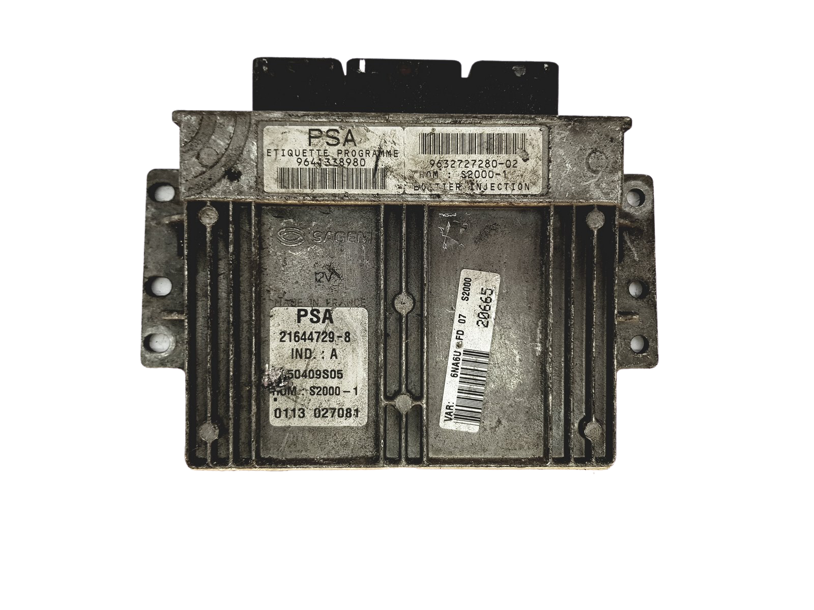 Controller PSA 9641338980 9632727280-02 Sagem 26956 main product photo