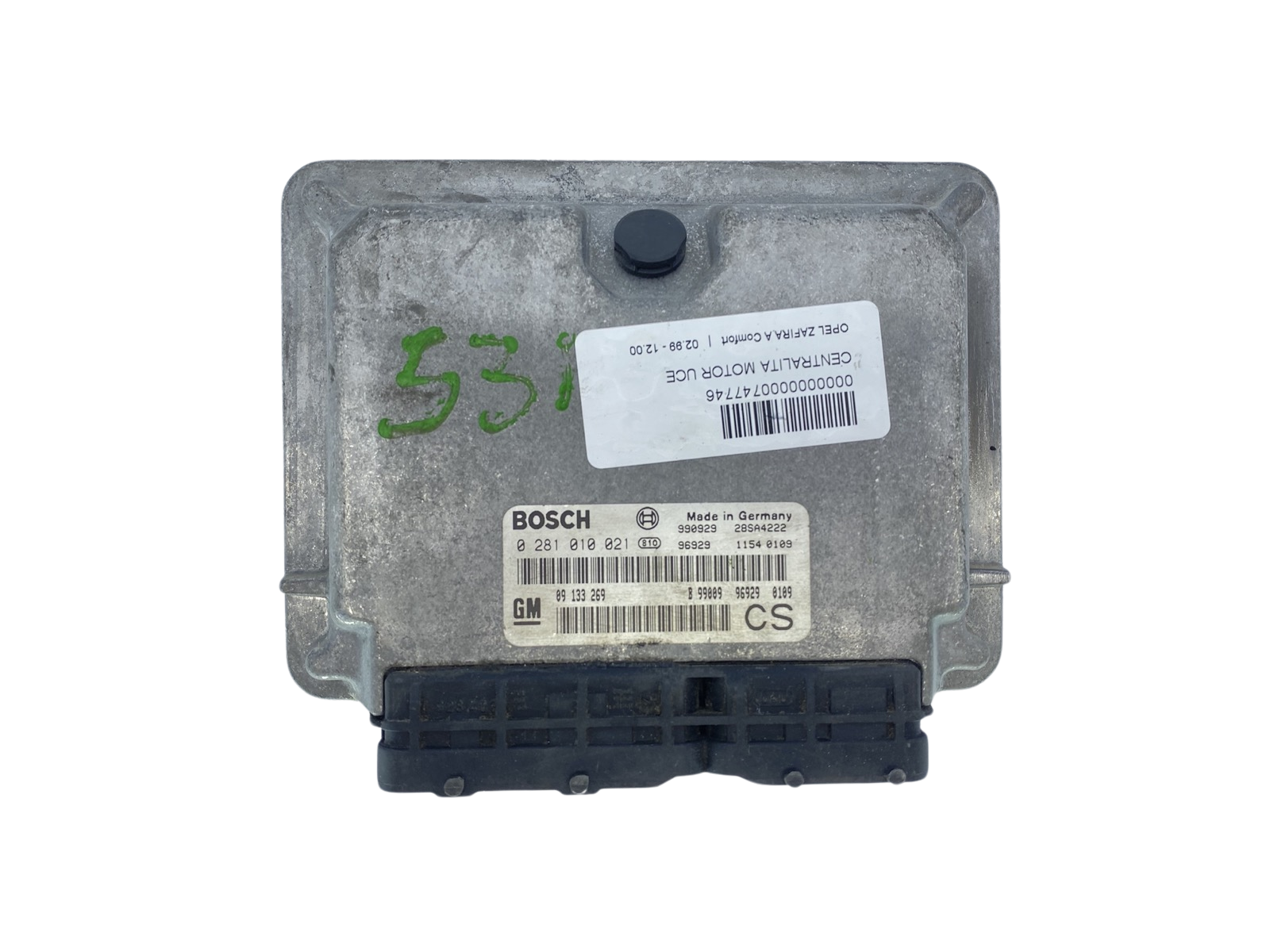 Controller 09133269 0281010021 28SA4222 Opel Bosch 63672 main product photo
