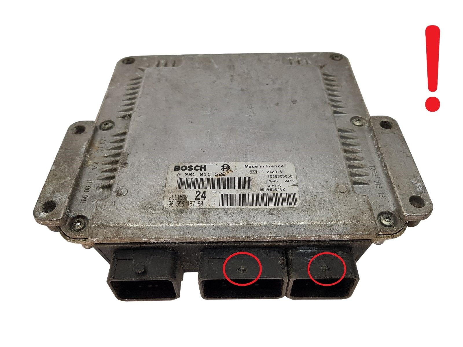 Controller 9655816780 0281011522 9640938180 PSA Bosch 15327 main product photo