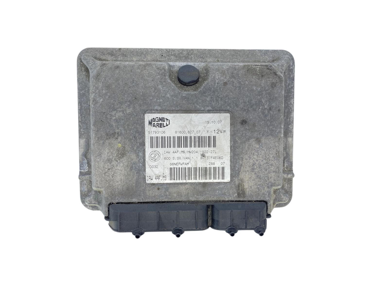 Controller 51793106 IAW4AF.M9 61600.627.07 Fiat Magneti Marelli 61251 main product photo