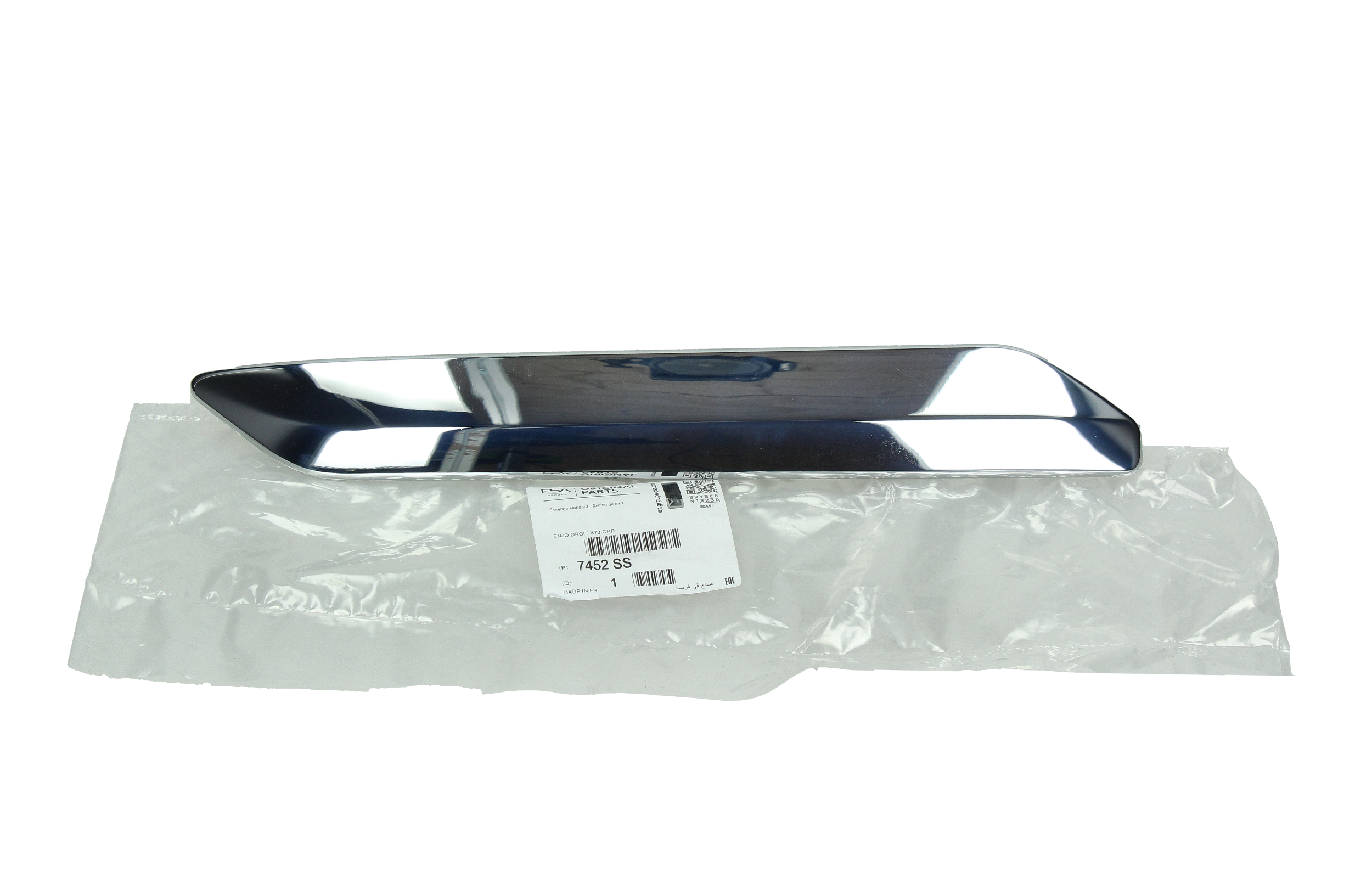 Bumper Trim Original 7452SS 7452.SS Citroen Peugeot main product photo