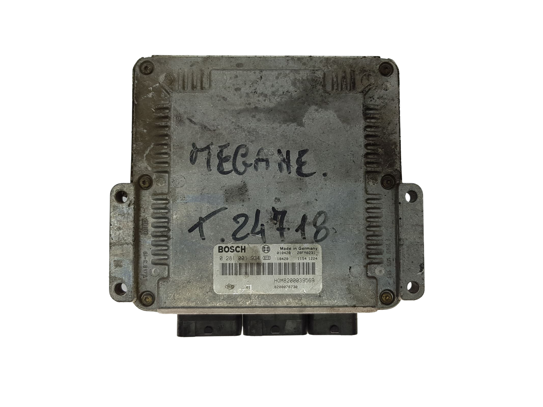 Controller 0281001934 8200039569 8200078730 Renault Bosch 14363 main product photo