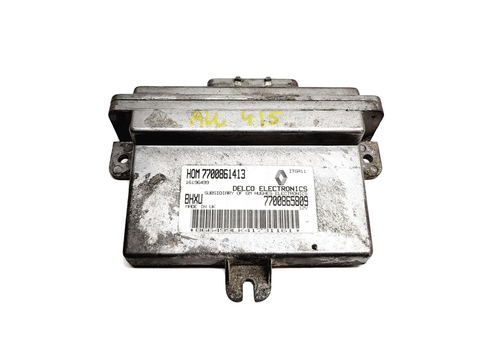 Controller 7700861413 7700865809 16196499 Renault Delco main product photo