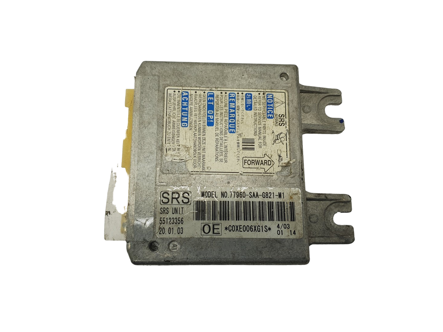 Controller 77960-SAA-G821-M1 55123356 Honda 68936 main product photo