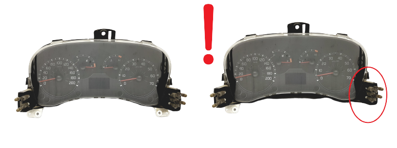 Speedometer/Instrument Cluster Fiat Panda 51711237 503000480700 58353 main product photo