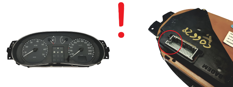 Speedometer/Instrument Cluster Renault Clio 2 7700428508 54383 main product photo