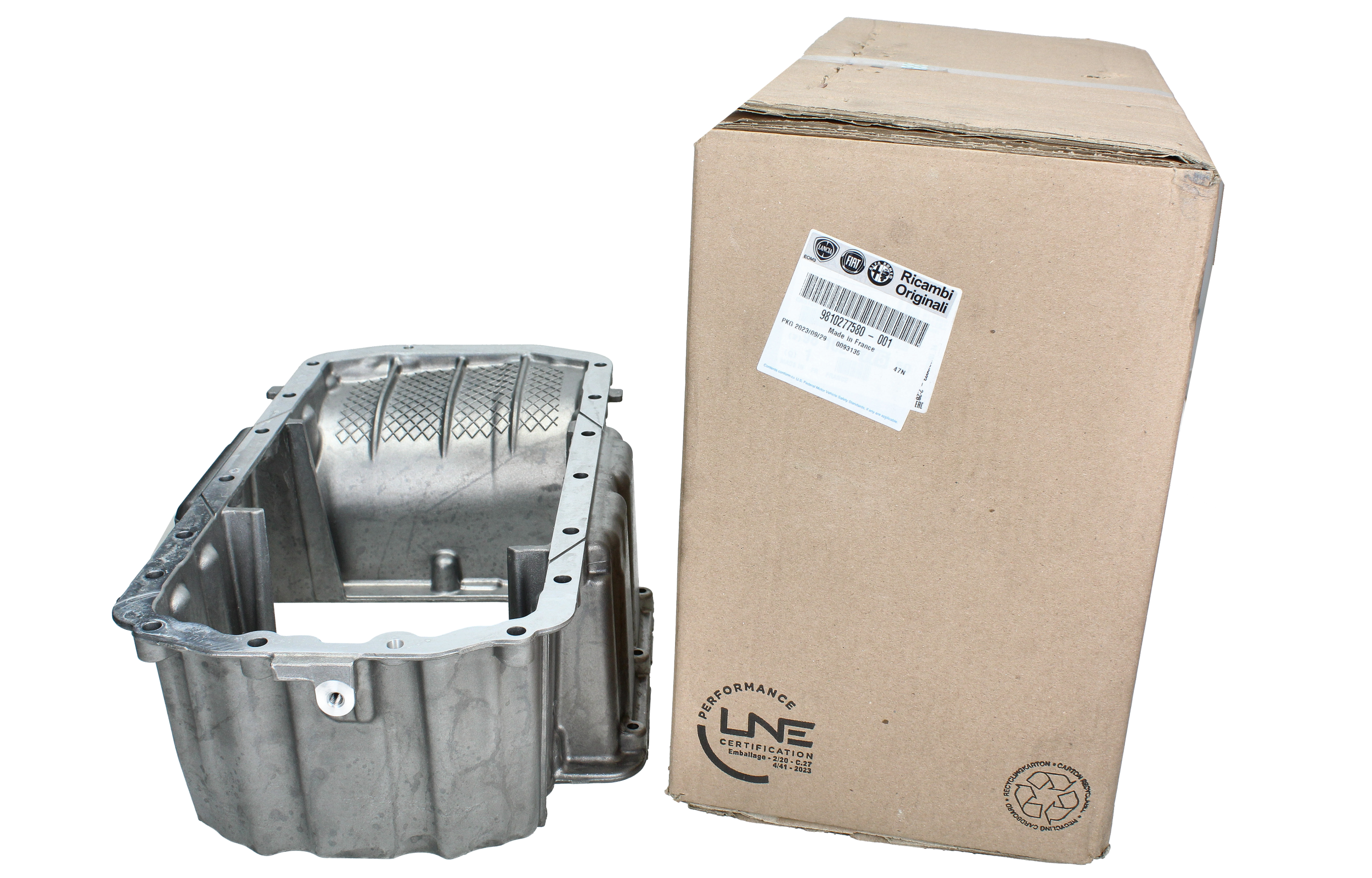 Oil Sump Original 9810277580 Citroen Peugeot main product photo