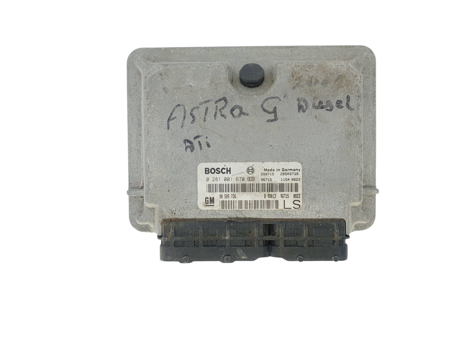 Controller 90589736LS 0281001670 Opel Bosch 41479 main product photo