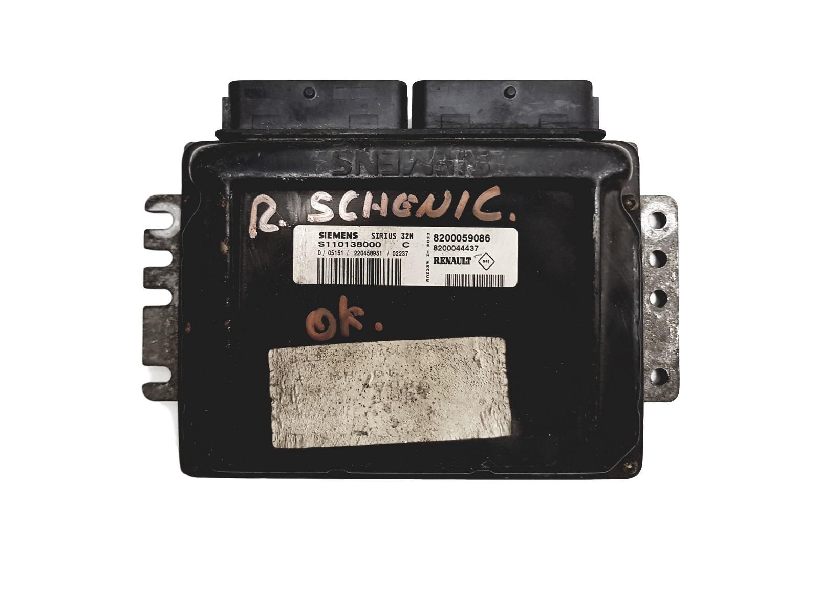 Controller S110138000C 8200059086 8200044437 Renault Siemens 3786 main product photo