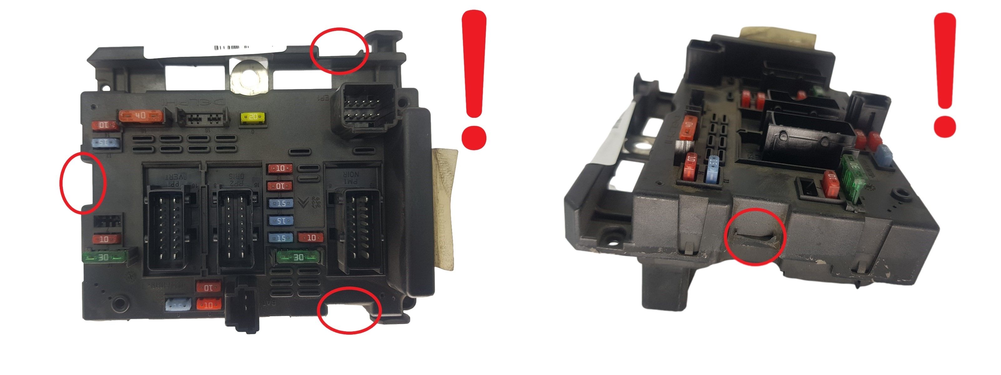 Controller BSM B3 9657608780 PSA Delphi 1825 main product photo