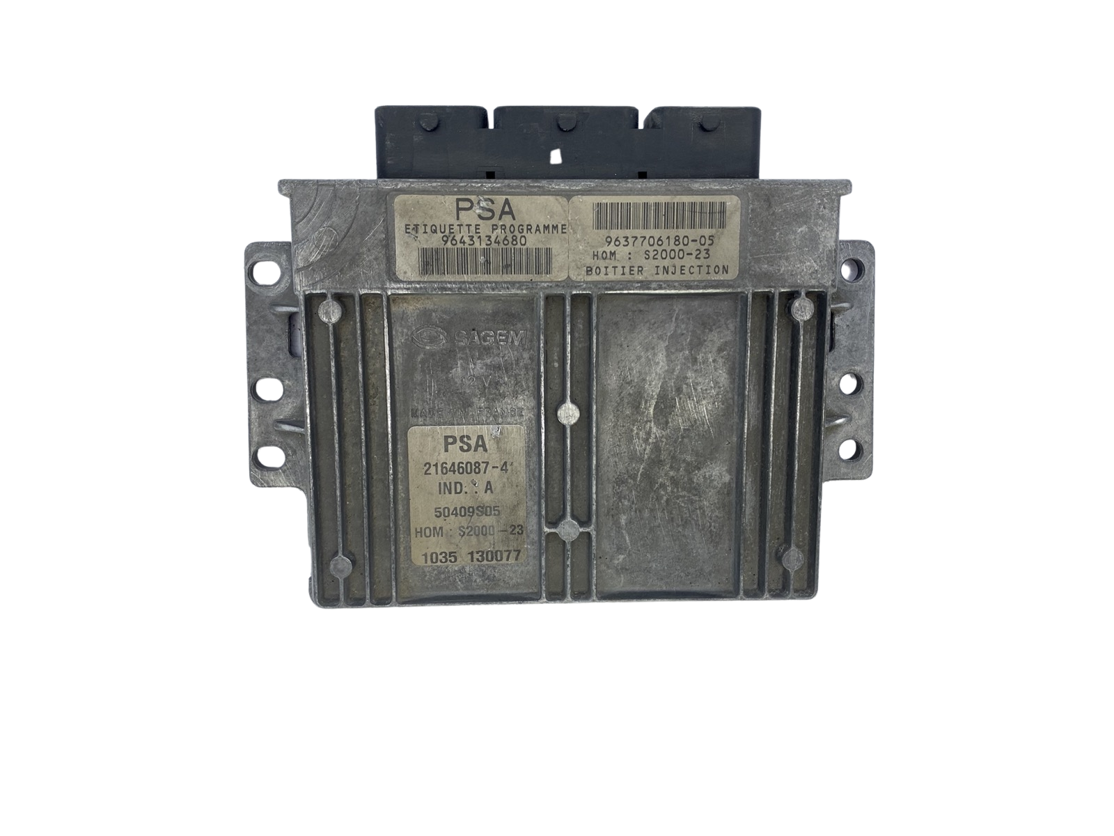 Controller 9643134680 9637706180-05 21646087-4 PSA Sagem 51192 main product photo
