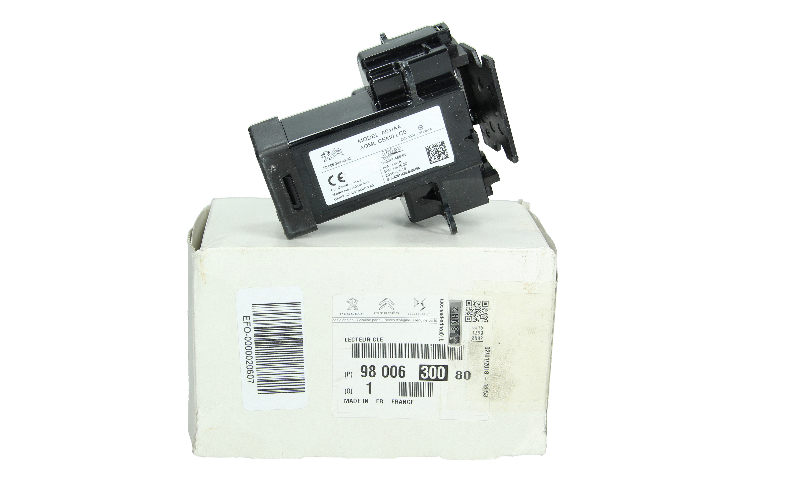 Ignition Switch New Original 9800630080 Citroen C4 Picasso 2 main product photo