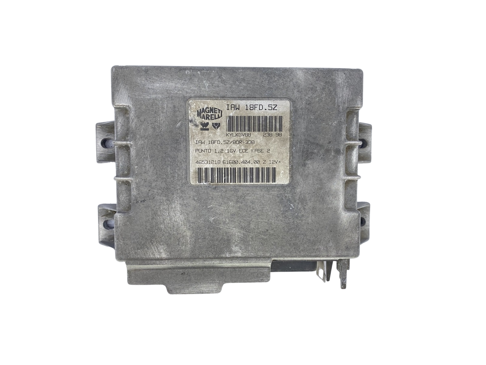Controller IAW18FD.5Z 46531218 61600.404.00 Fiat Magneti Marelli 57655 main product photo