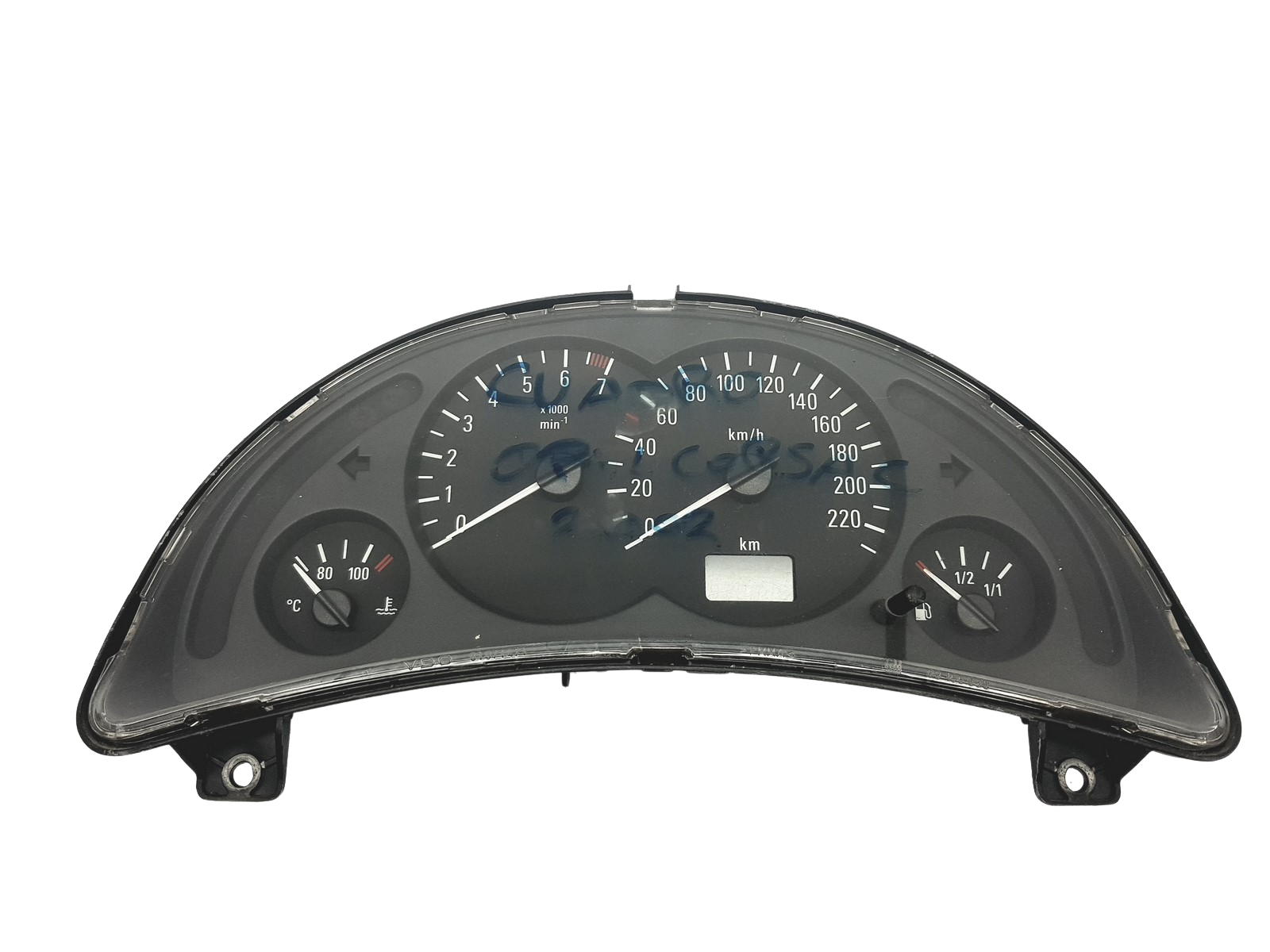 Speedometer/Instrument Cluster Opel Corsa C 09166814FL 110008988009 56341 main product photo