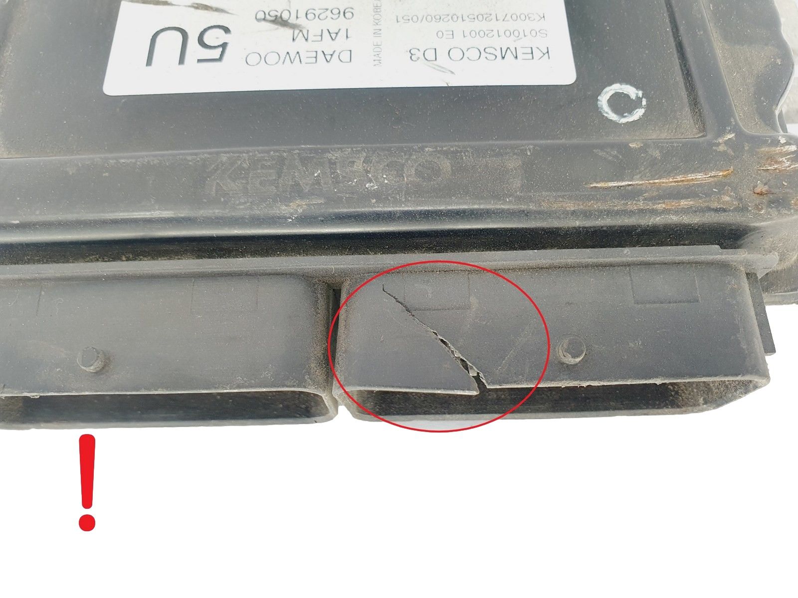 Controller 96291050 S010012001E0 Daewoo Chevrolet Kemsco 46344 main product photo