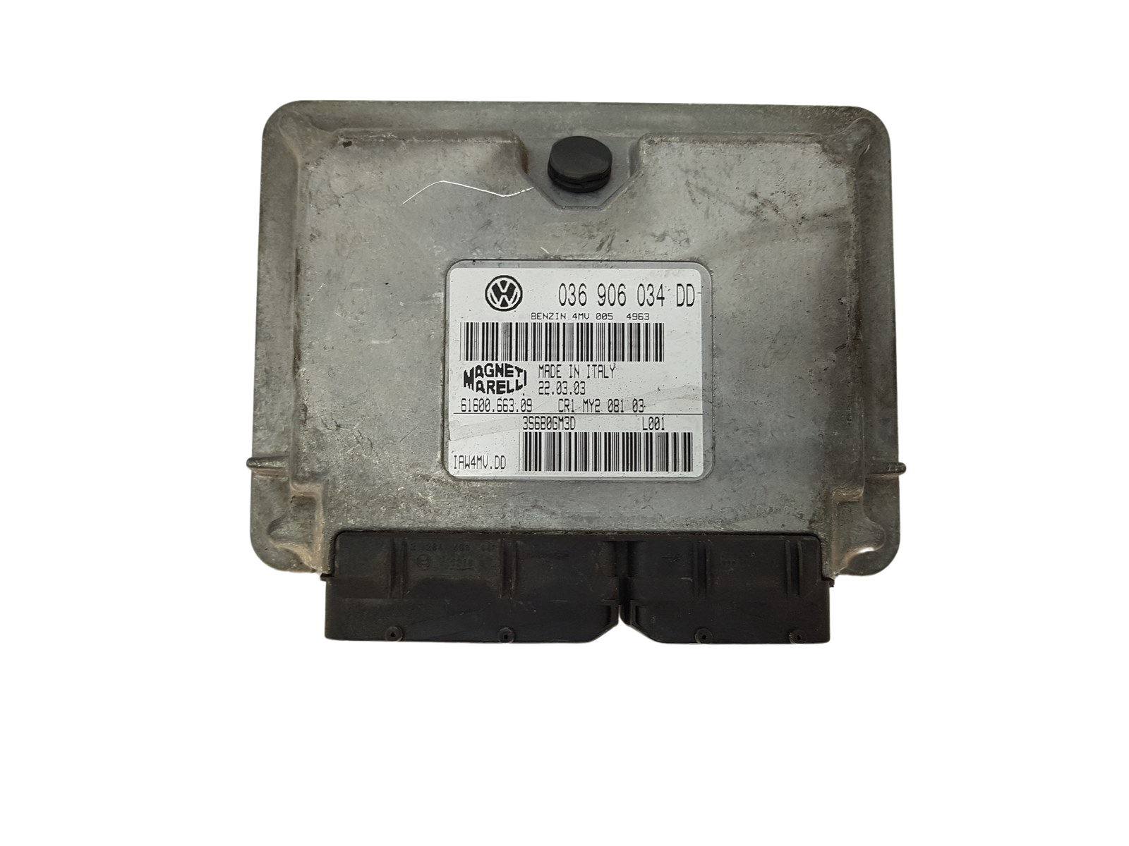 Controller VW 036906034DD IAW4MV.DD 61600.663.09 Magneti Marelli 15842 main product photo