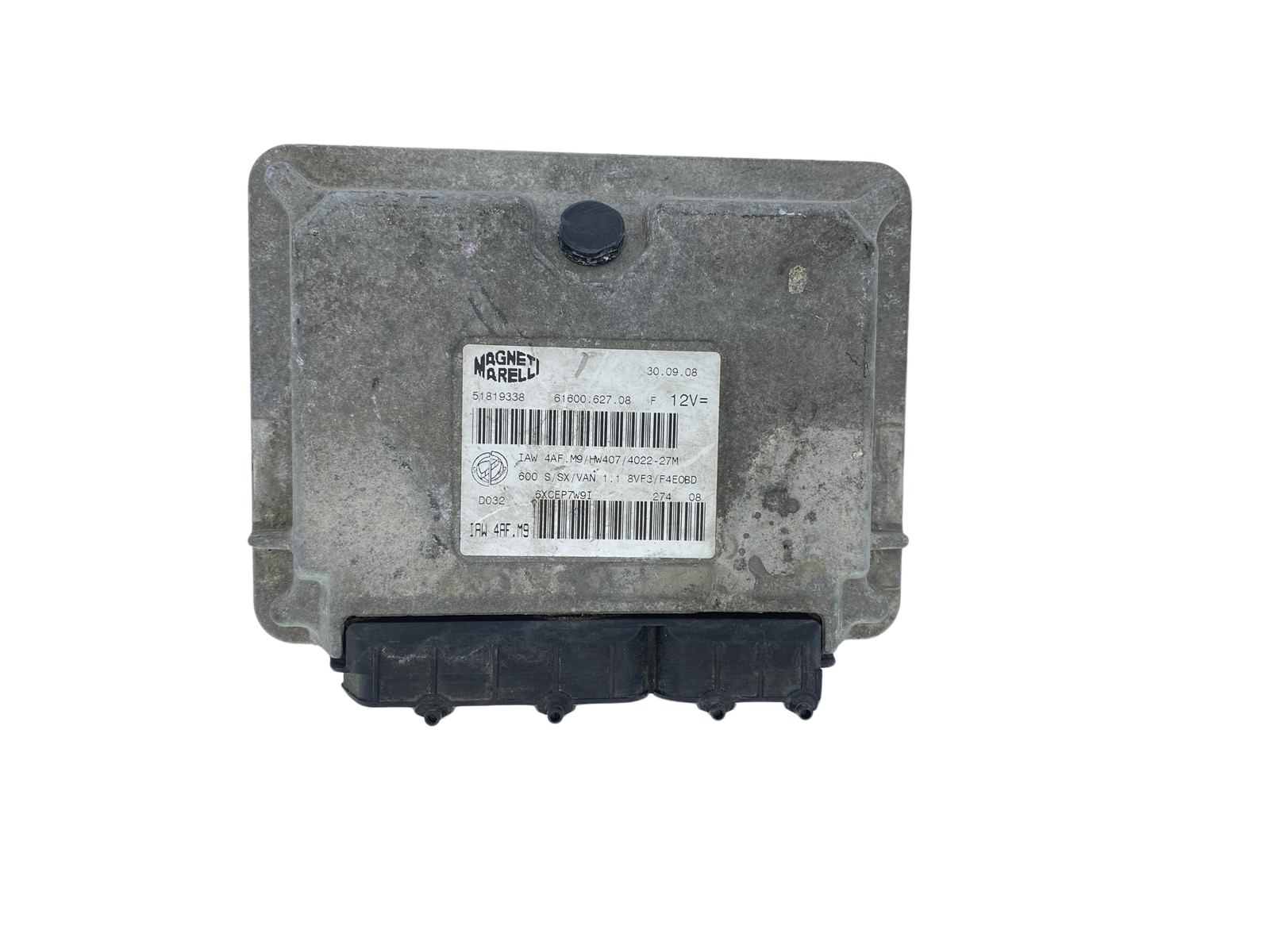 Controller 51819338 IAW4AF.M9 61600.627.08 Fiat Magneti Marelli 62004 main product photo