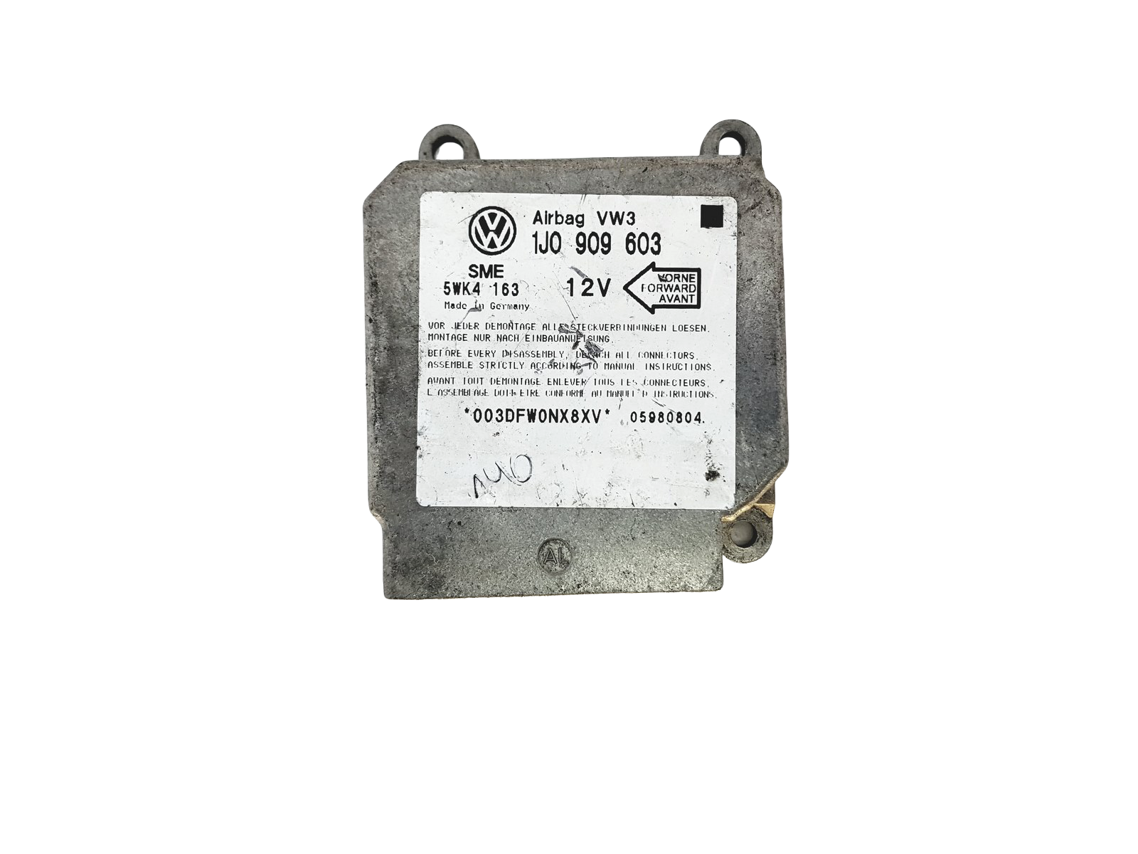 Controller Moduł 1J0909603 5WK4163 VW Siemens 22979 main product photo