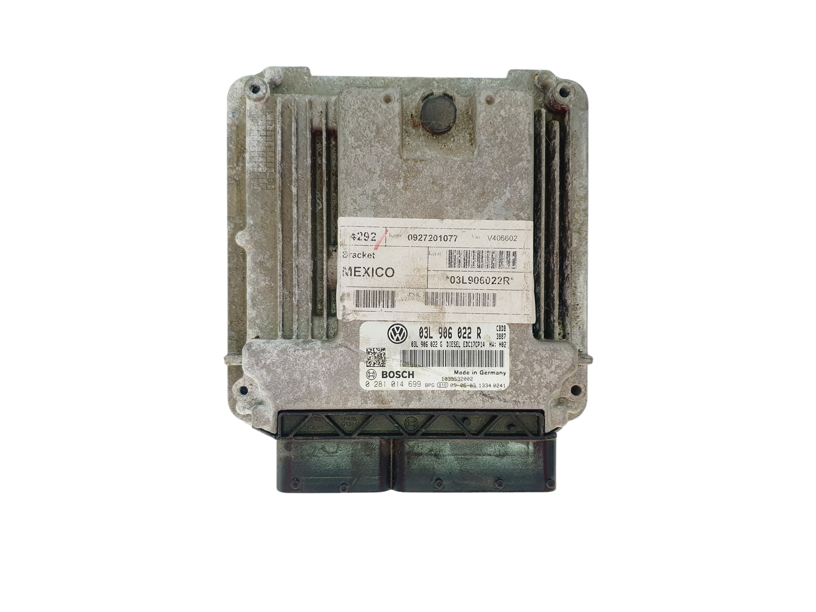 Controller 0281014699 03L906022R Audi Bosch main product photo