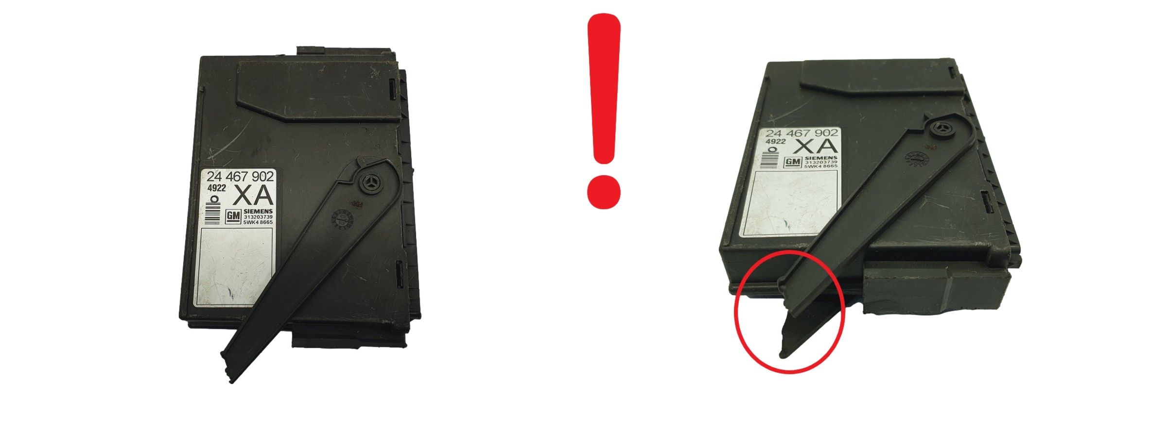 Controller Opel 24467902 XA 5WK48665 GM Siemens main product photo