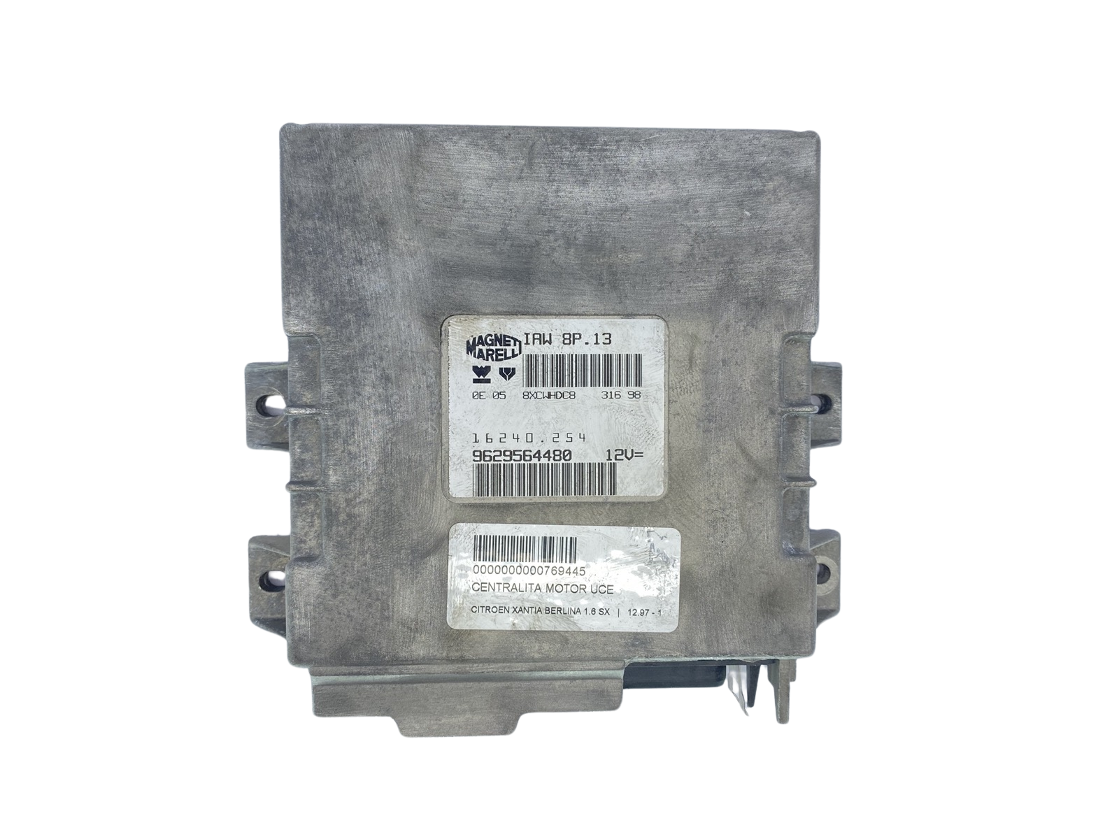 Controller 9629564480 IAW8P.13 16240.254 PSA Magneti Marelli 63401 main product photo