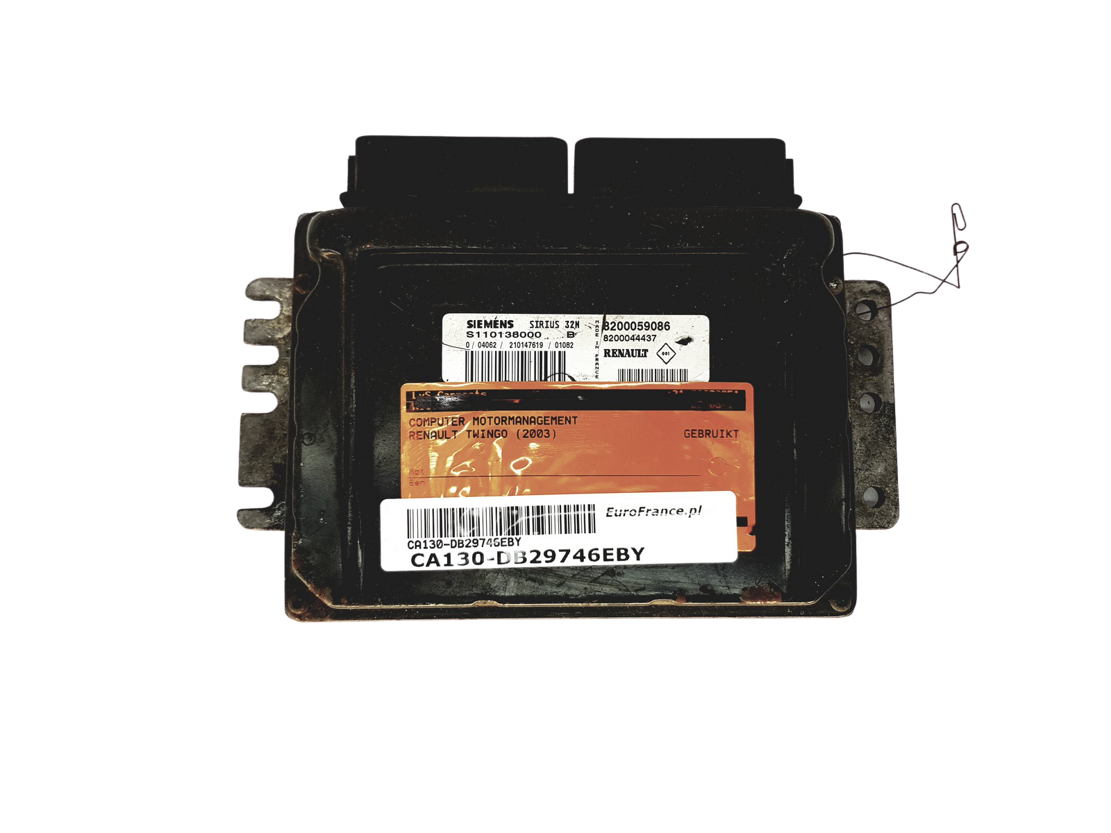 Controller S110138000B 8200059086 8200044437 Renault Siemens 29746 main product photo