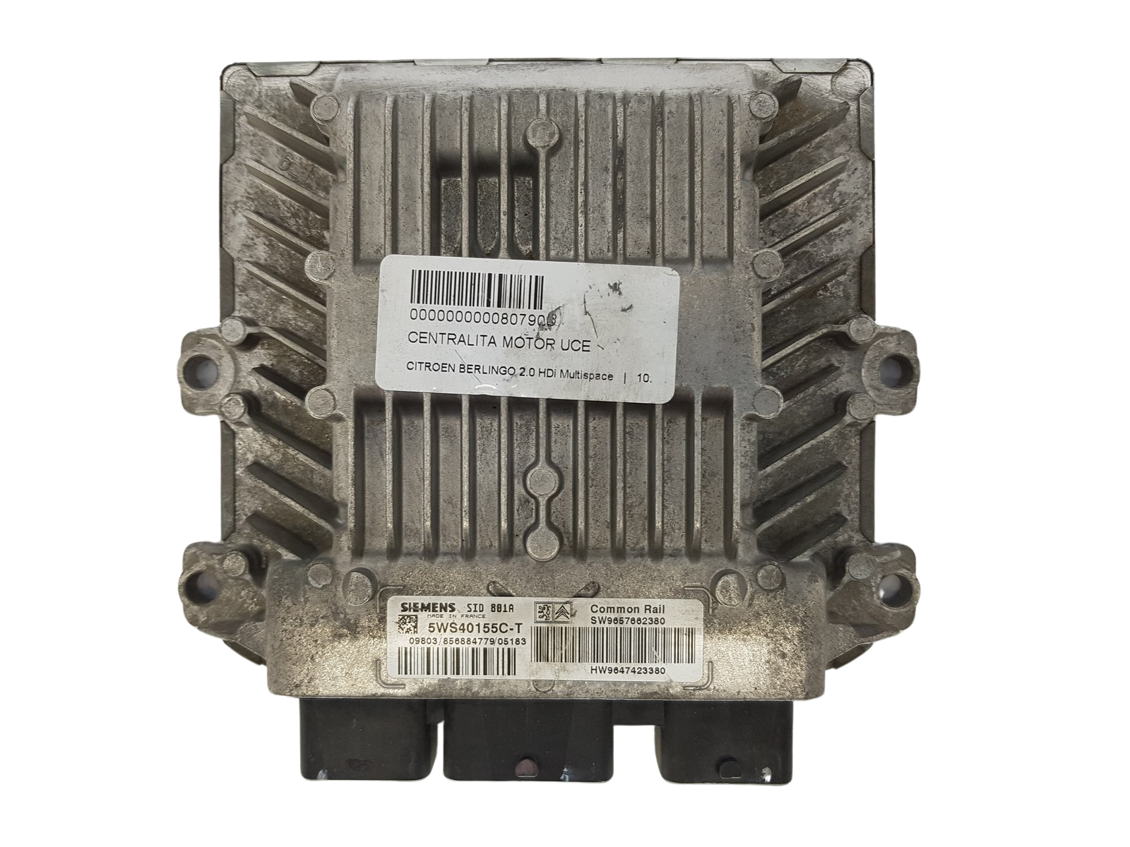 Controller 9657662380 9647423380 5WS40155C-T PSA Siemens 2991 main product photo