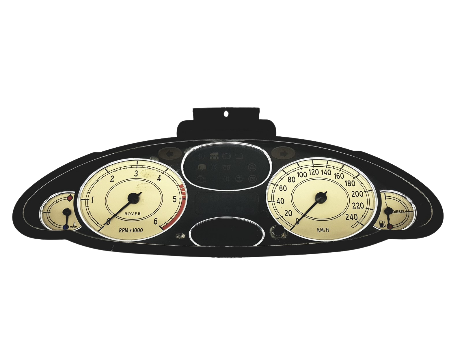 Speedometer/Instrument Cluster Rover 75 YAC110477 110008878016 VDO 52864 main product photo