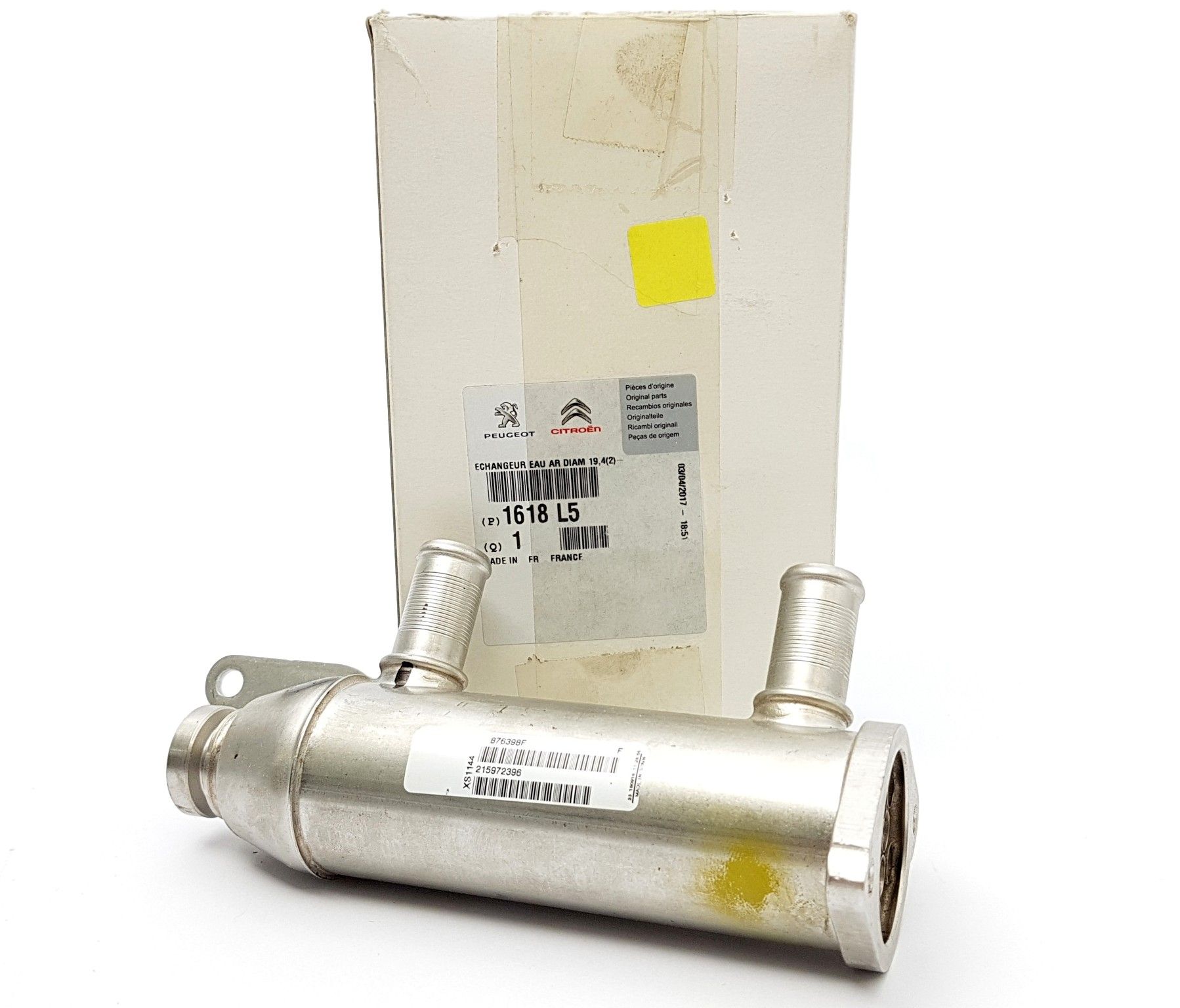 Egr-Cooler Original Citroen Peugeot C5 C6 407 607 2.7 HDI 1618L5 main product photo
