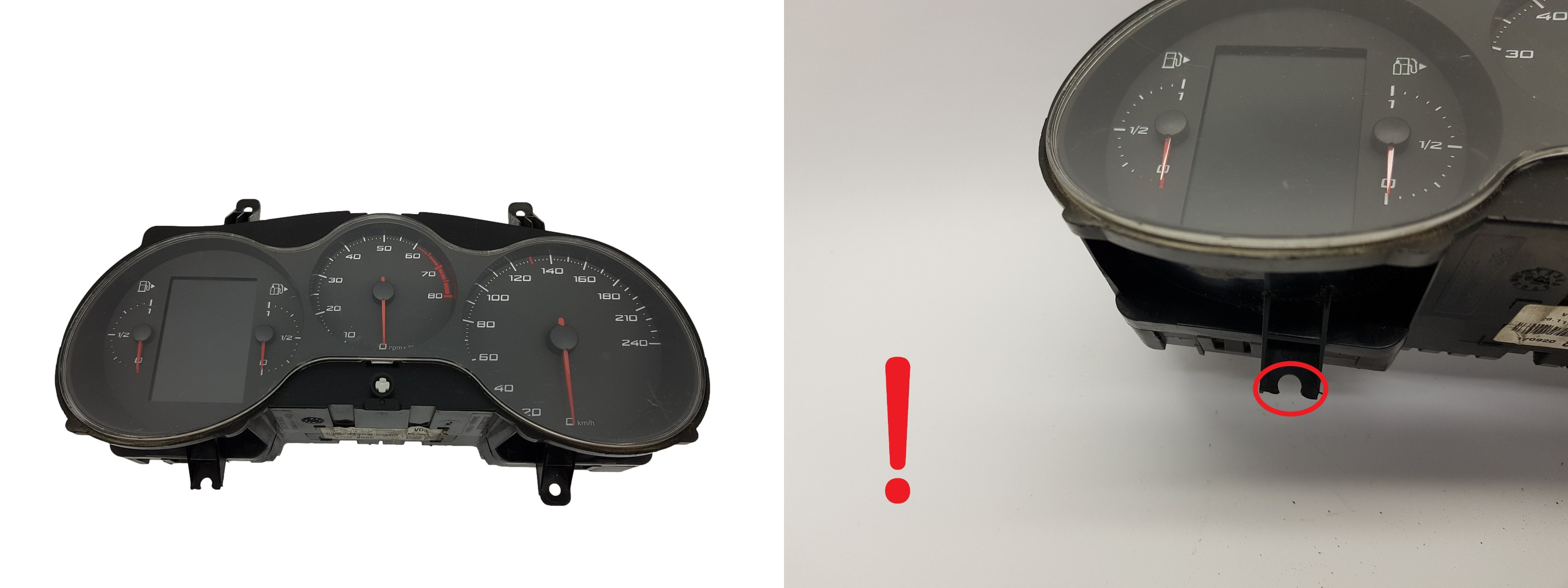 Speedometer/Instrument Cluster Seat Altea Leon 1P0920809C 2924 main product photo