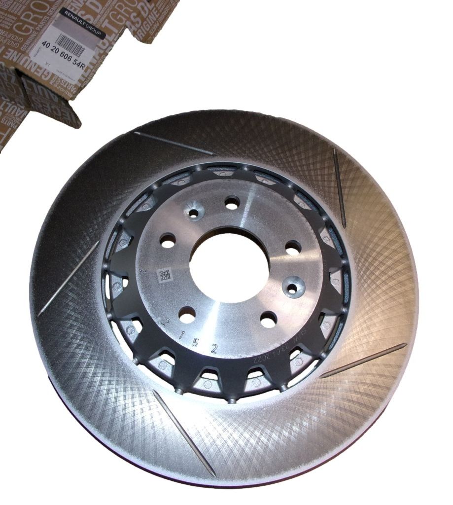 Brake Disc Right Front New Original 402060654R Renault main product photo