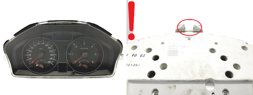 Speedometer/Instrument Cluster Volvo V50 31296229 36002715 Yazaki 53800 main product photo
