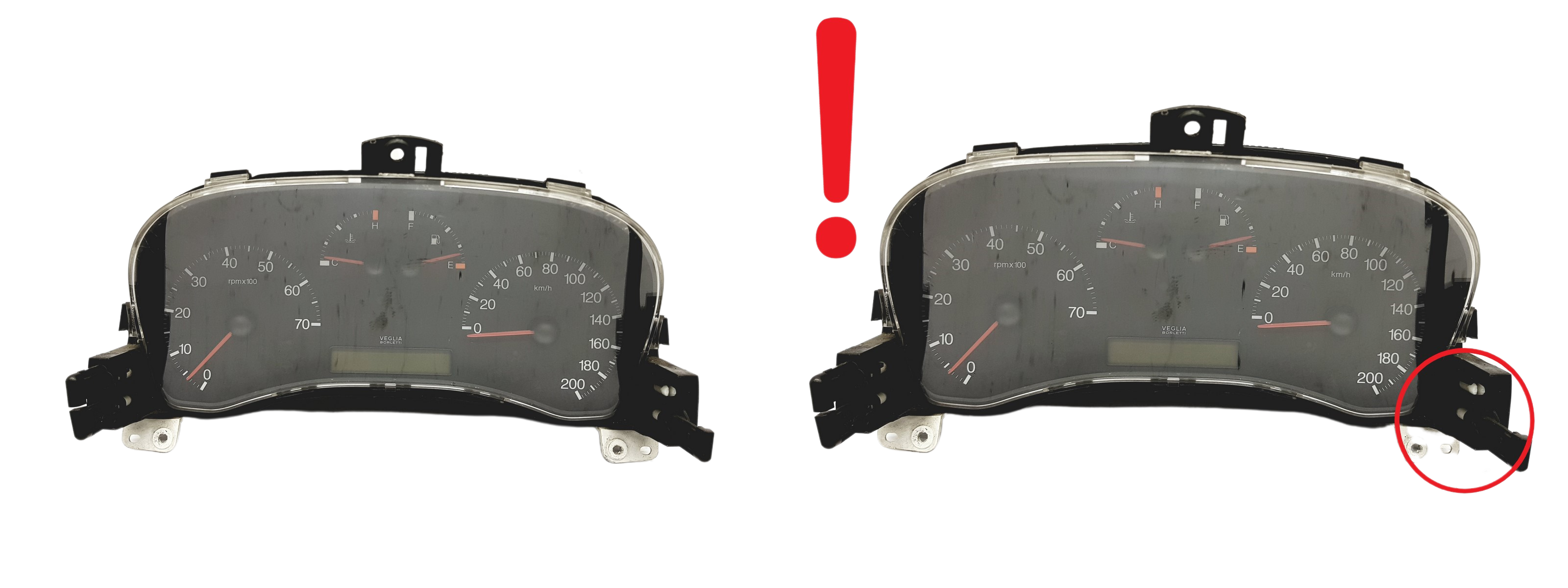 Speedometer/Instrument Cluster Fiat Punto 46812961 503000341000 59002 main product photo