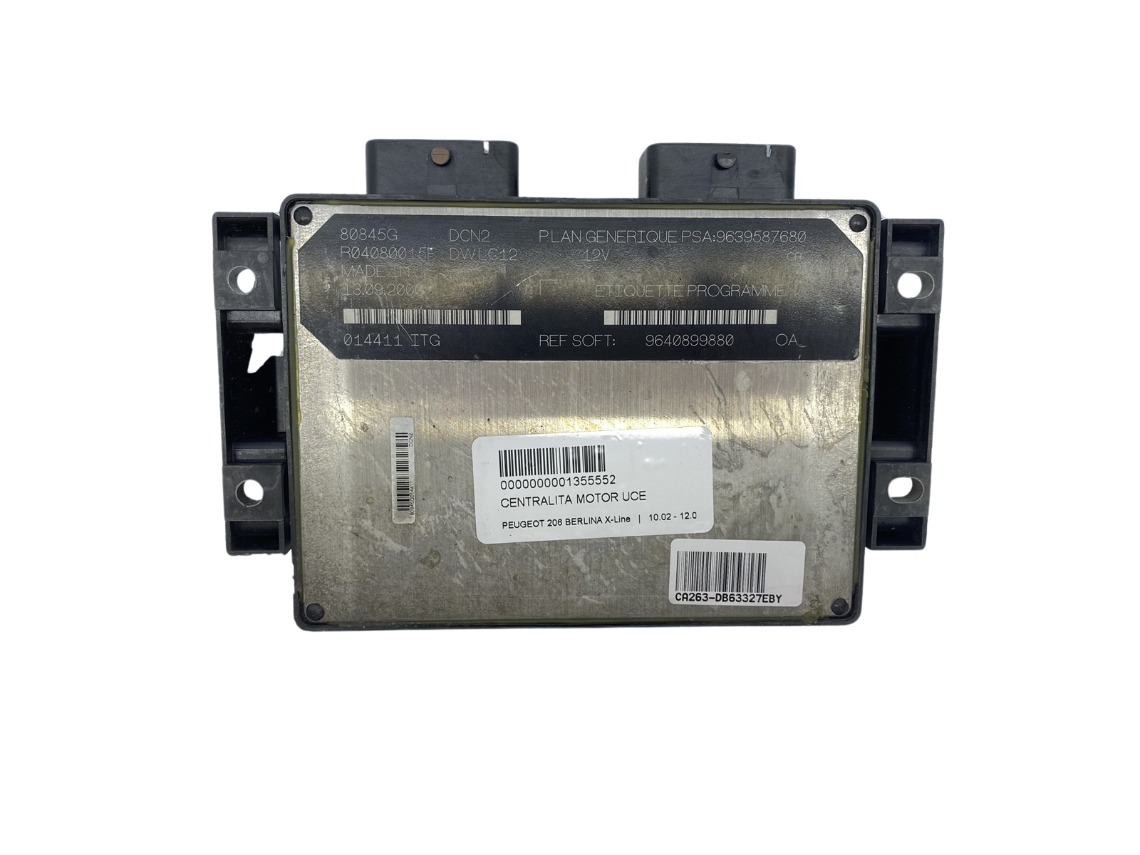 Controller 9639587680 9640899880 R04080015F 80845G PSA Lucas 63327 main product photo