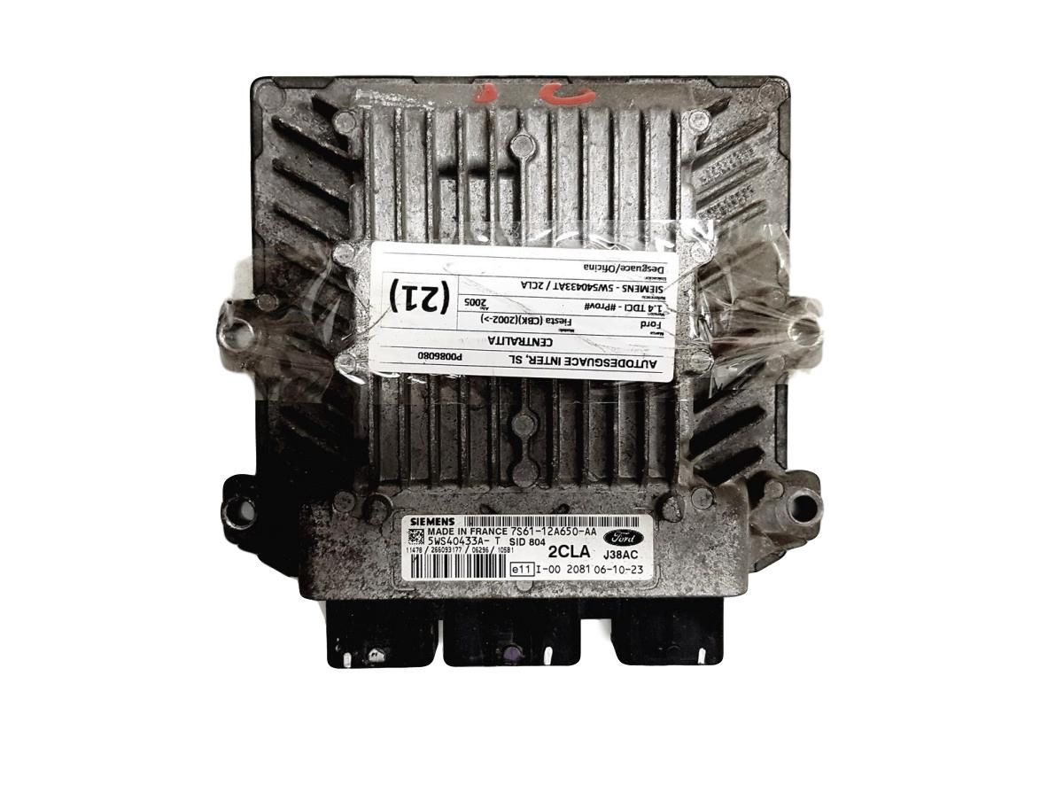 Controller 7S61-12A650-AA 5WS40433A-T SID 804 Ford Siemens 10334 main product photo