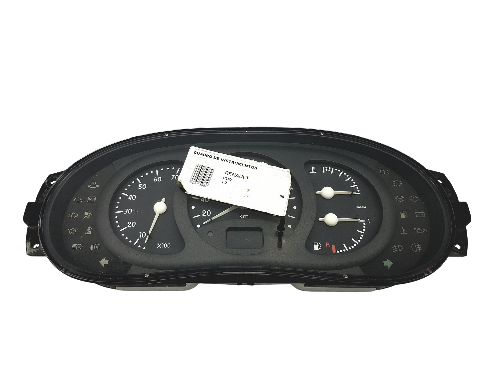 Speedometer/Instrument Cluster Renault Clio 2 7700410442 G 55062 main product photo