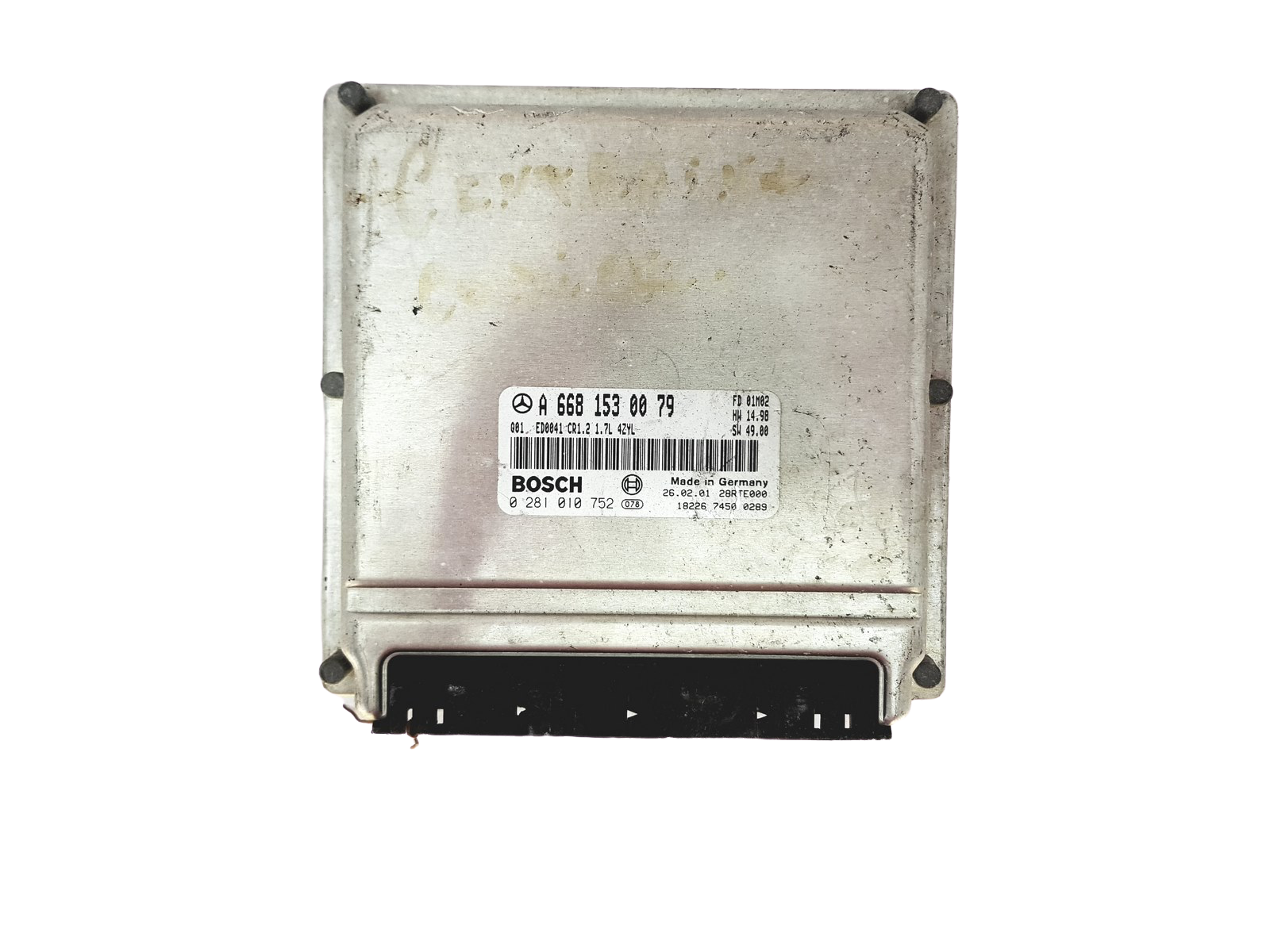 Controller A6681530079 0281010752 Mercedes Bosch 25323 main product photo