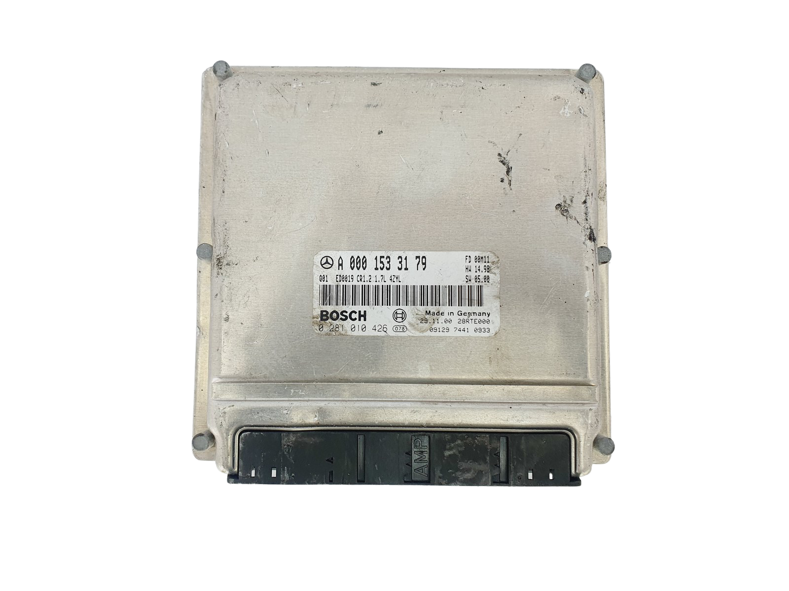 Controller A0001533179 0281010426 Mercedes Bosch 39187 main product photo