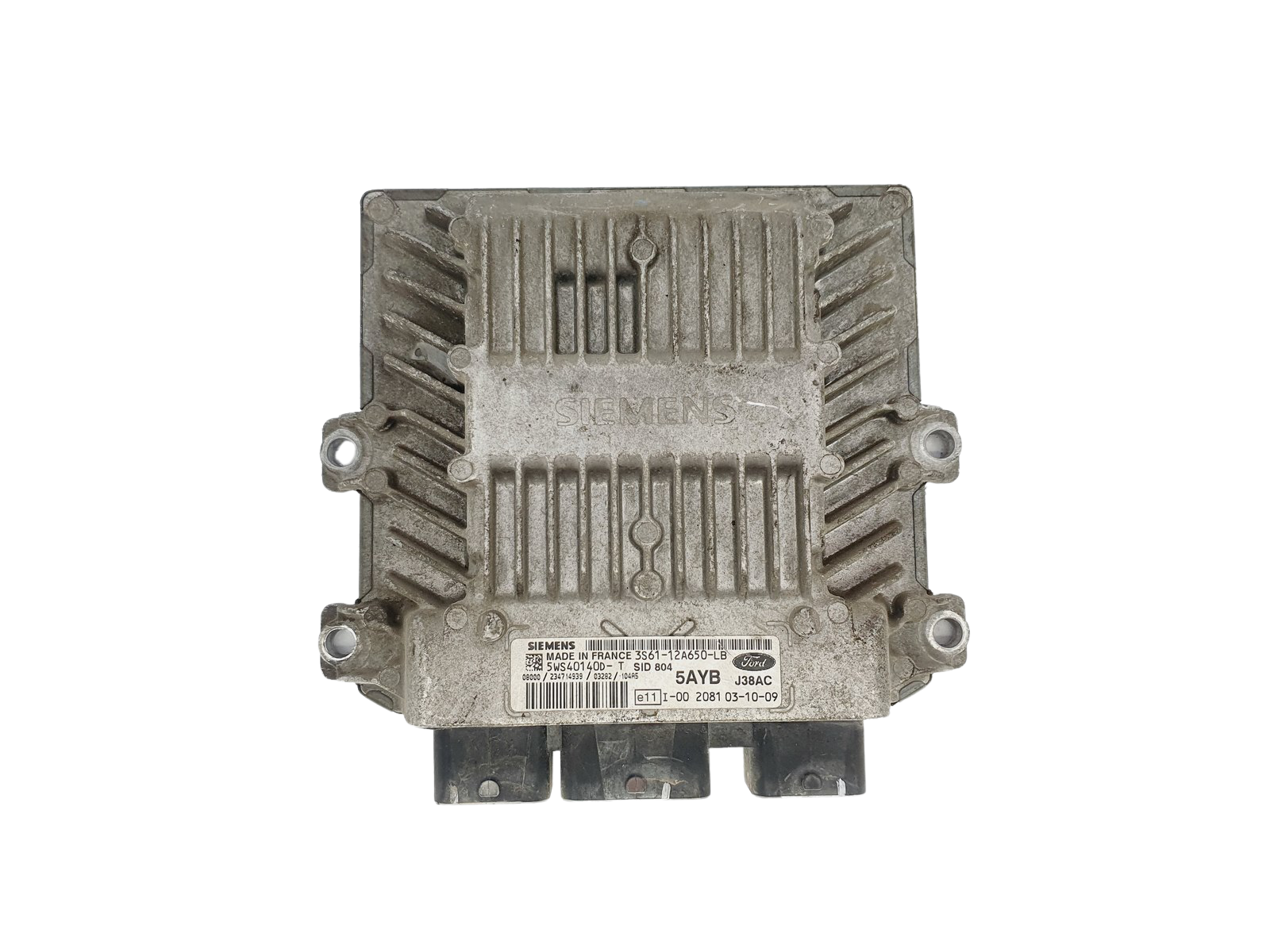 Controller 3S61-12A650-LB 5WS40140D-T SID 804 Ford Siemens 35460 main product photo