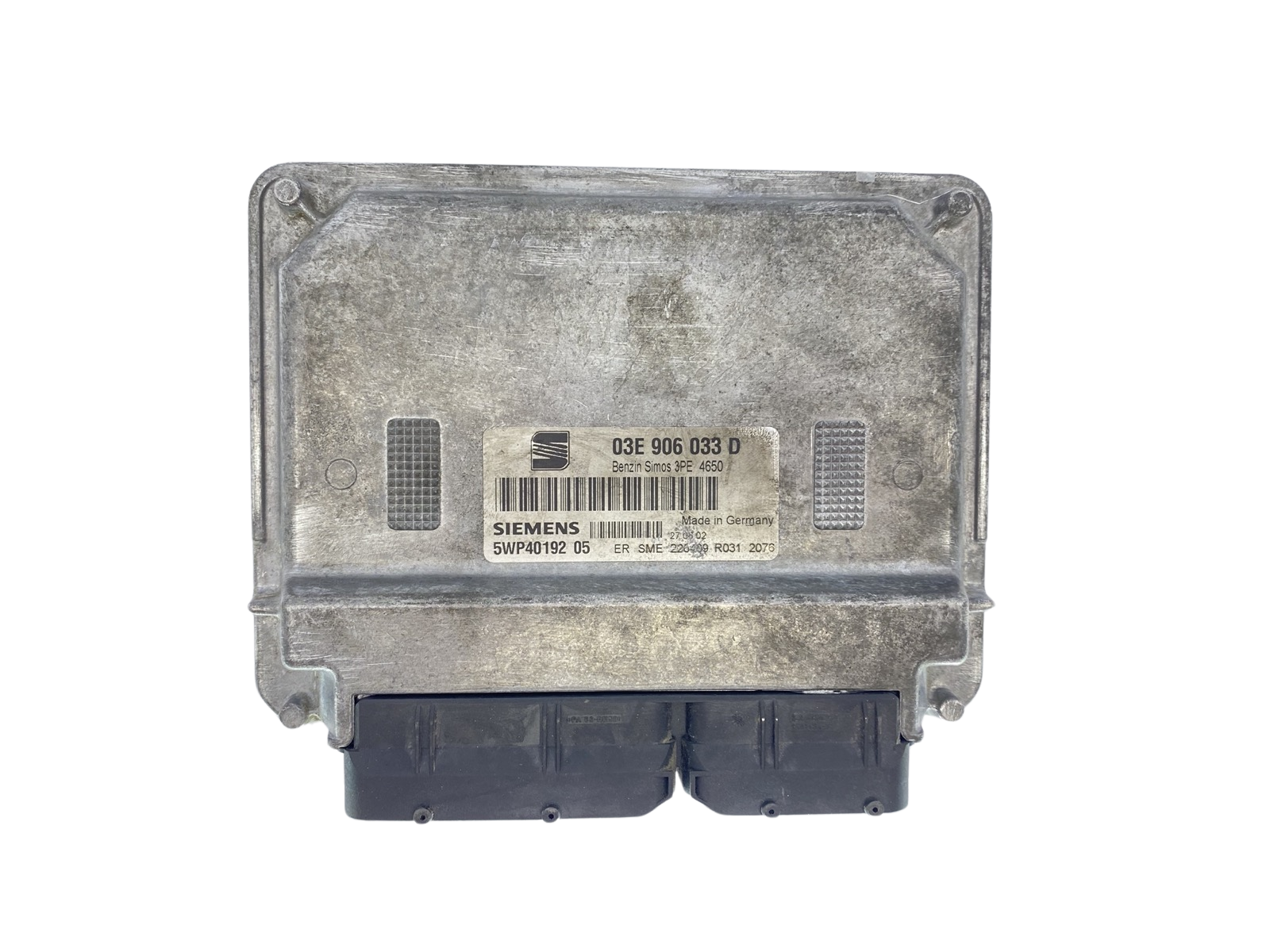 Controller 03E906033D 5WP40192 05 Seat Siemens 63288 main product photo