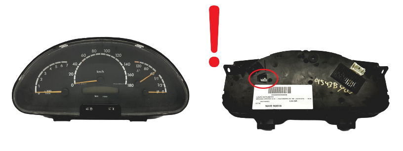 Speedometer/Instrument Cluster Mercedes Sprinter A0014464521 58267 main product photo