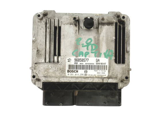 Controller 96858577 0281014296 Chevrolet Bosch main product photo