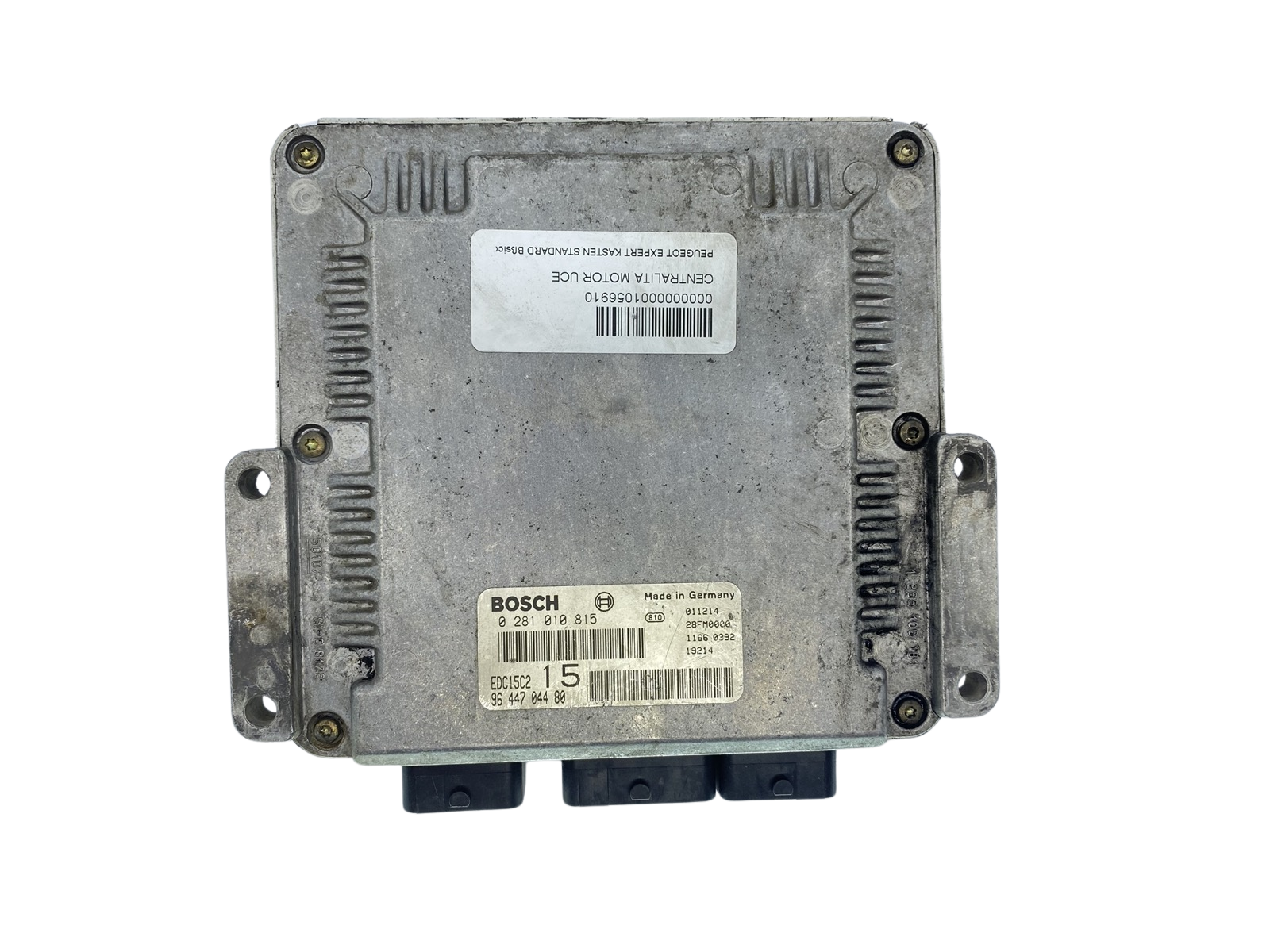 Controller 0280010815 9644704480 28FM000 PSA Bosch 63234 main product photo
