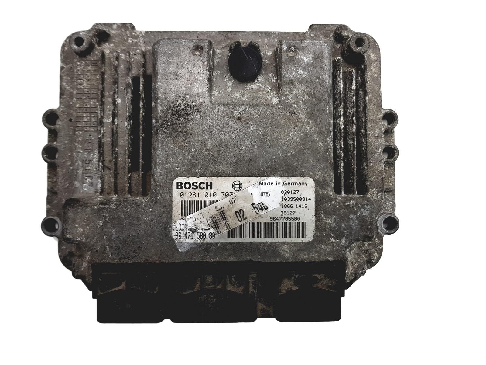 Controller 0281010707 9647158080 9647785580 PSA Bosch 3007 main product photo